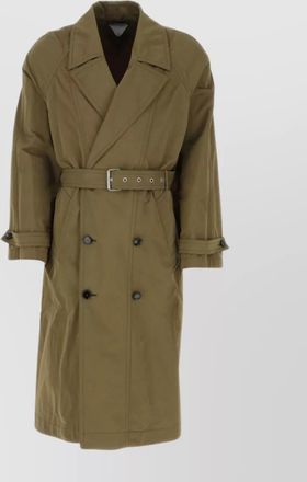 Bottega Veneta versatile double-breasted trench with adjustable straps