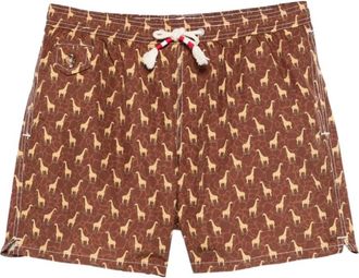 MC2 Saint Barth Heren, Badkleding, Bruin, Maat: S