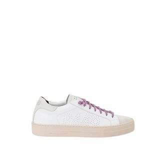 P448 Thea Sneaker - Dames - Schoenen - Wit - Maat: 36 EU Zijde