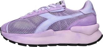 Diadora Mercury Elite Dip-Dye - Dames - Sneakers - Paars - 38 EU - Leer - Schoenen
