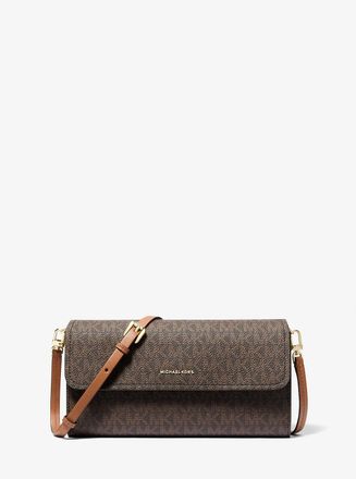 Michael Kors Jet Set Small Signature Logo Smartphone Crossbody Bag