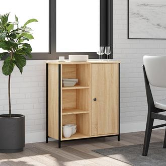 vidaXL Vidaxl - Aparador De Madera De Ingenier&iacute;a Roble Sonoma 70x30x80 Cm
