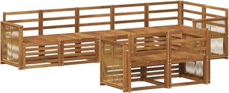 vidaXL Conjunto De Sof&aacute;s De Exterior 7 Uds. Vidaxl