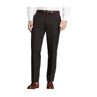 Brooks Brothers Milano Slim-fit Advantage Chino Broek - Heren - Broeken - Zwart - Maat: W36 Katoen