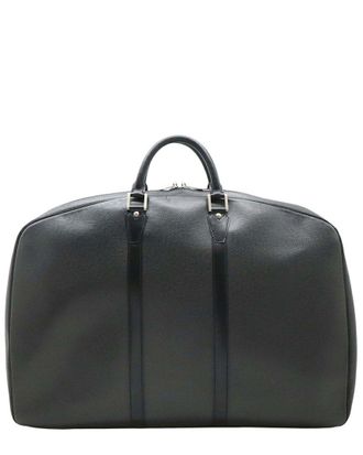 Louis Vuitton Black Taiga Leather Boston Bag (Authentic Pre-Loved)