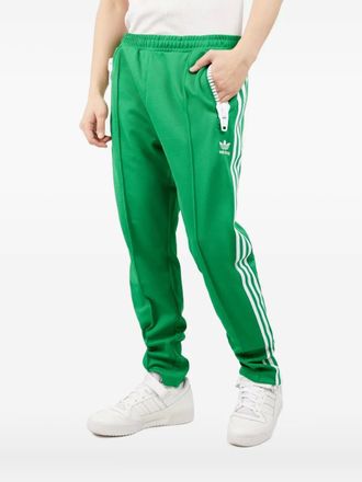 adidas logo-print track pants - men - Polyamide/Polyester/Elastane - S - Green