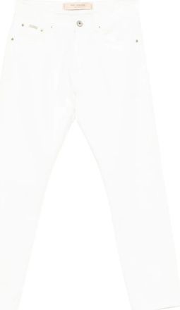 Yes London Jeans con bottoni - Bianco