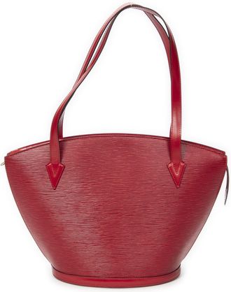 Louis Vuitton Pre-owned Womens St-Jacques Shopping GM Shoulder Bag - Red - One Size