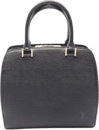 Louis Vuitton Pre-owned Handbags, female, Black, Size: ONE SIZE Pre-owned Vintage Handbag