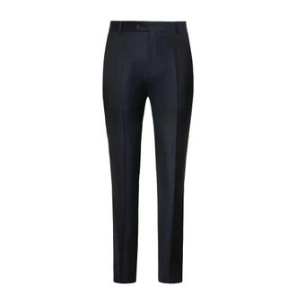 Boggi Milano Broeken, Heren, Blauw, 5Xl, Wol, Broeken in Pure Wool 130S