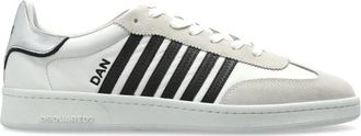 Dsquared2 Boxer Sneakers - Heren - Sneakers - Wit - 40 EU - Leer - Schoenen
