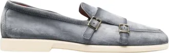 Santoni Uomo, Scarpe, Blu, 43 1/2 EU, new