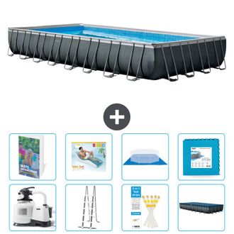 Intex Piscina Ultra Xtr Rectangular - 975x488x132 Cm - 9-piezas S651