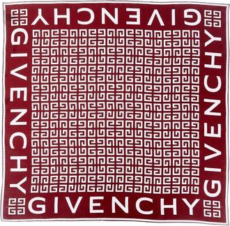 Givenchy 4G Small Square Silk Scarf