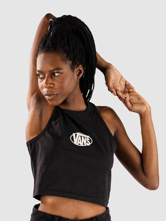 Vans Oval Logo Tank Top schwarz