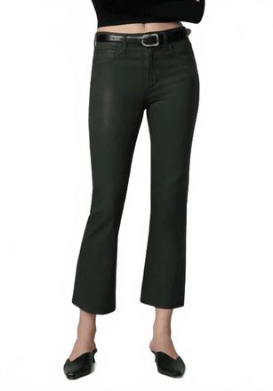 Joe's Callie Coated High Rise Jeans In Autumn Forest