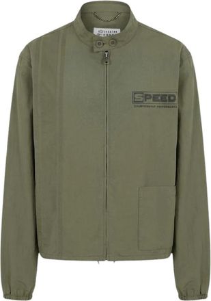 Maison Margiela Sportjas - Heren - Zomerjassen - Groen - M - Jassen