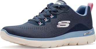 Skechers Arch Fit Summits Womens Shoes Navy/Light Blue : 10.5 B - Medium, Textile