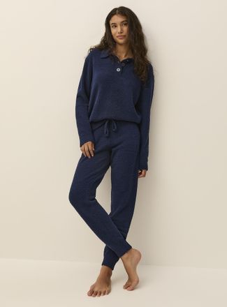 Twik Womens Soft bouclé lounge jogger