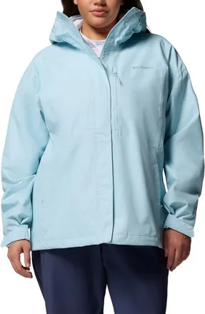 Columbia Hikebound II Waterproof Jacket in Marine Light at Nordstrom, Size 1X
