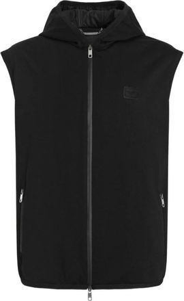 Dolce & Gabbana Logo Patch Vest - Heren - Bodywarmers - Zwart - XL - Nylon - Jassen