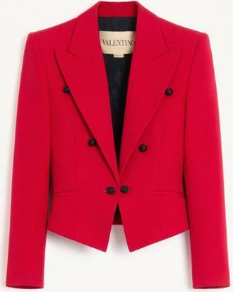 Valentino Giacca In Lana Vergine Donna PARIS 36