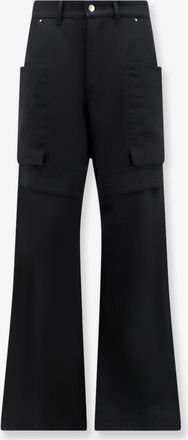Rick Owens Pantaloni Stefan Cargo in lana - RICK OWENS - gender_Man