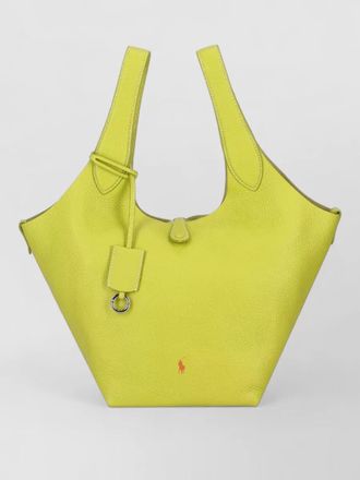 Ralph Lauren medium shoulder bag keychain detail handles