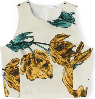Motivi Sleeveless Tops - Dames - Tops zonder mouwen - Wit - M - Tops