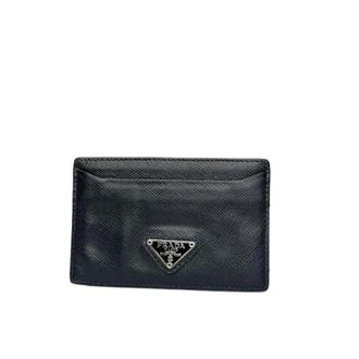 Prada Pre-owned Wallets, unisex, Black, Size: ONE SIZE Pre-owned Vintage Card Holder