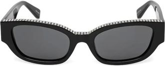 Magda Butrym Occhiali da sole Black Suit - Nero