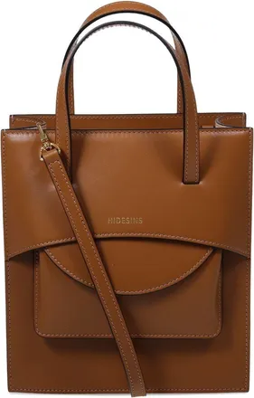 Hidesins Borsa a mano in pelle con tasca Hidesins