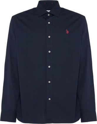 U.S.Polo Association Hombre, Camisas, Azul, Talla: 3XL