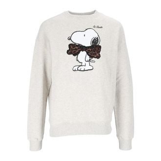 MC2 Saint Barth Stardust Sweatshirt - Heren - Sweatshirts - Grijs - M - Katoen - Hoodies & sweatvesten