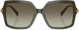 Michael Kors Quogue sunglasses - women - Acetate/Metal - 55 - Green