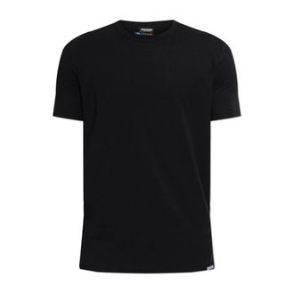 Dsquared2 T-Shirts, male, Black, Size: 2XL Underwear T-shirt with a round neckline