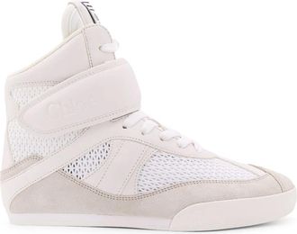 Chlo&eacute; Kick High-top Sneakers - Dames - Sneakers - Wit - 36 EU - Leer - Schoenen