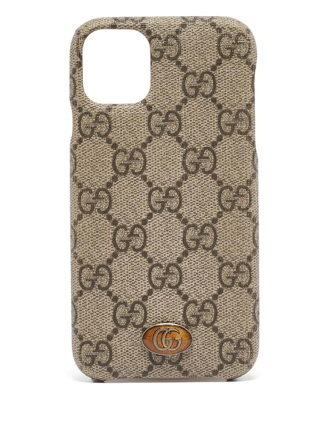 GG Supreme iPhone 11 Pro Max case - Neutrals