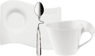 Villeroy & Boch Cappuccinotasse »New Wave Cafè« Made in Germany, Fine China Porzellan