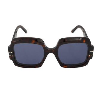 Dior Blue Square Ladies Sunglasses DIORSIGNATURE S1U 20B0 55