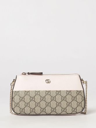 Gucci Borsa GG Marmont in tessuto GG Supreme e pelle a grana