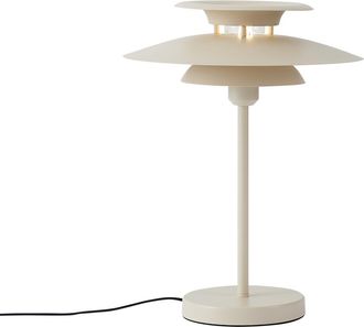 QAZQA Qazqa L&aacute;mpara De Mesa Retro Beige Acero 45cm - Pauly