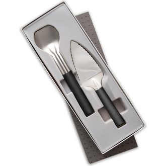 Rada Cutlery Pie A La Mode Serving Set with Gift Box in Black at Nordstrom