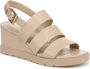 Vince Rochel Slingback Platform Wedge Sandal in Birch Sand at Nordstrom Rack, Size 7.5