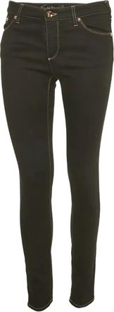 Giorgio Armani Jeans slim con cinque tasche - Blu