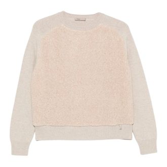 Herno Maglieria Girocollo - - Knitwear - Donna - Beige - M