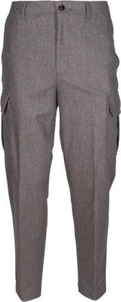 L.B.M. 1911 L.b.m. 1911, Heren, Broeken, Grijs, Maat: XL Wol