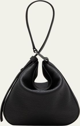 Akris Anna Little Leather Hobo Bag