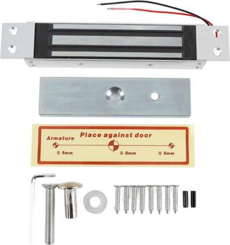 OEM Cerradura Electromagn&eacute;tica De Una Sola Puerta, Fuerza De Sujeci&oacute;n De 180 Kg, Modo Nc De 12 V Cc, Aleaci&oacute;n De Aluminio Electromagn&eacute;tica Para Vidrio, Ma