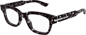 Alexander McQueen Stijlvolle Bril in Zwart - unisex - Brillen - Veelkleurig - 52 MM - Accessoires